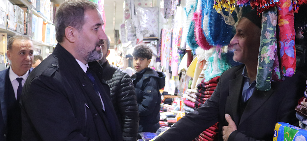 Genel Başkan Yardımcısı Mustafa Şen Siirt'te ziyaretlerde bulundu